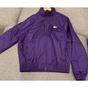 Lacoste X Concepts Collab Purple Track Jacket Men’s Size Large